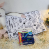 Livre de coloriage lavable + feutres – Image 2