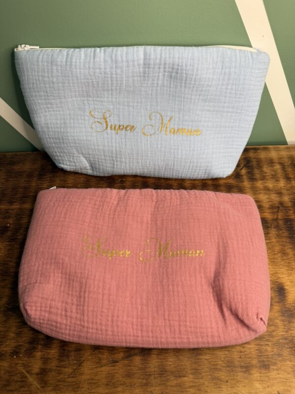 Trousse de toilette « Super Maman »