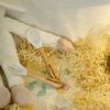 Cuillère et fourchette en bois et sillicone bébé-L'Instant Bébé box