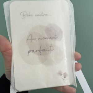 cartes mantras-Linstant Bébé
